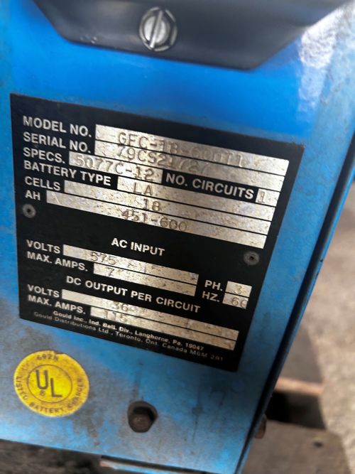 2000 Clark Electric Forklift (950092) - Image 5